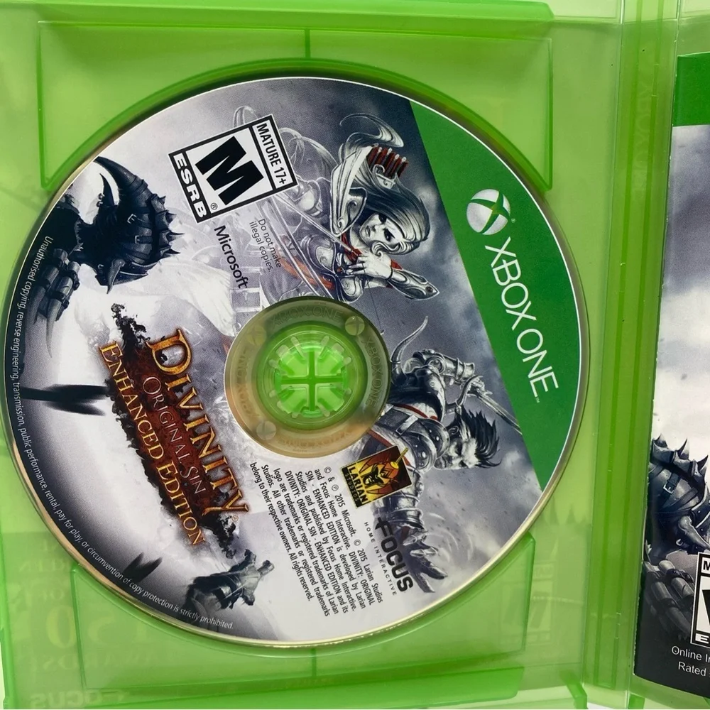 Divinity Original Sin Enhanced Edition Microsoft Xbox One 2015 Complete
